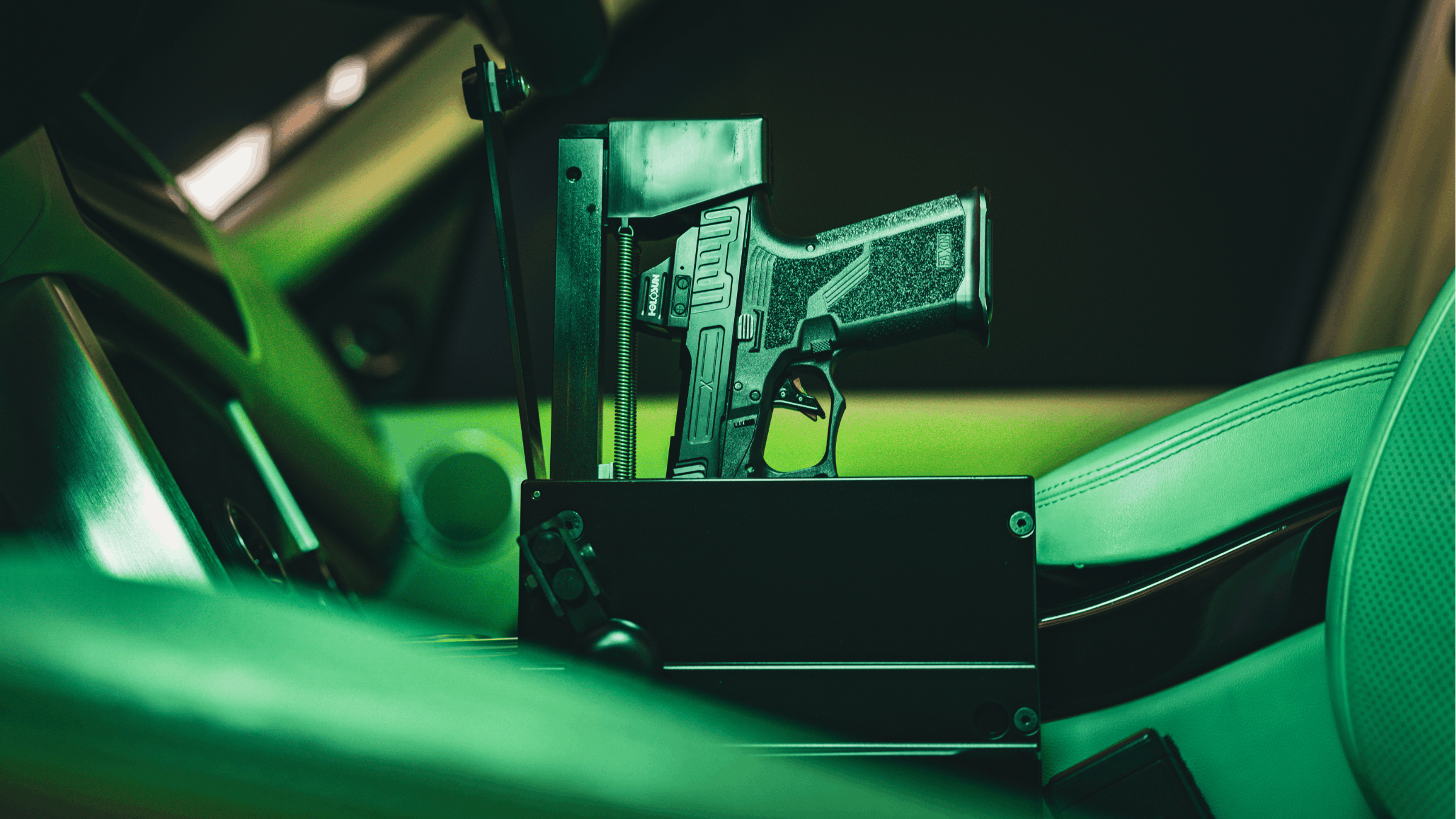The Strike — quick-access vehicle gun vault